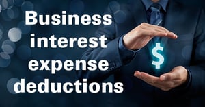 business interest expense deductions new limits